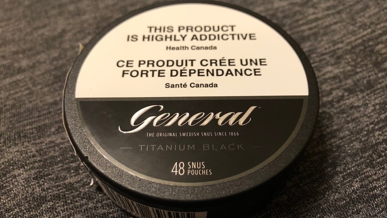 General Titanium/48 Portion Snus (Discontinued) Review
