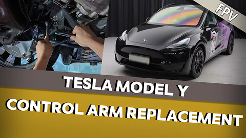 Tesla Model Y Control Arm Replacement | Full Suspension Fix
