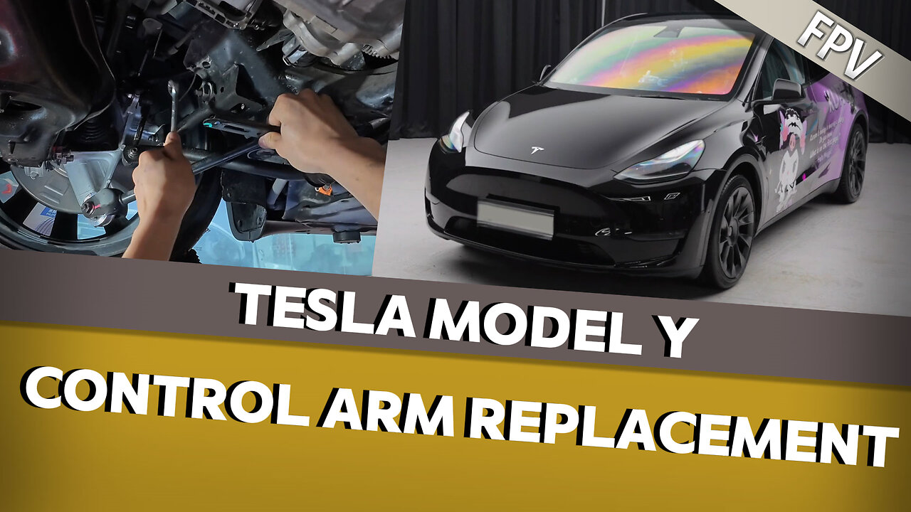 Tesla Model Y Control Arm Replacement | Full Suspension Fix