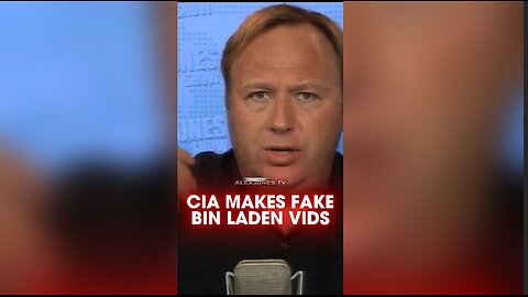 Alex Jones: CIA Caught Making Fake Bin Laden Videos - 9/15/2010