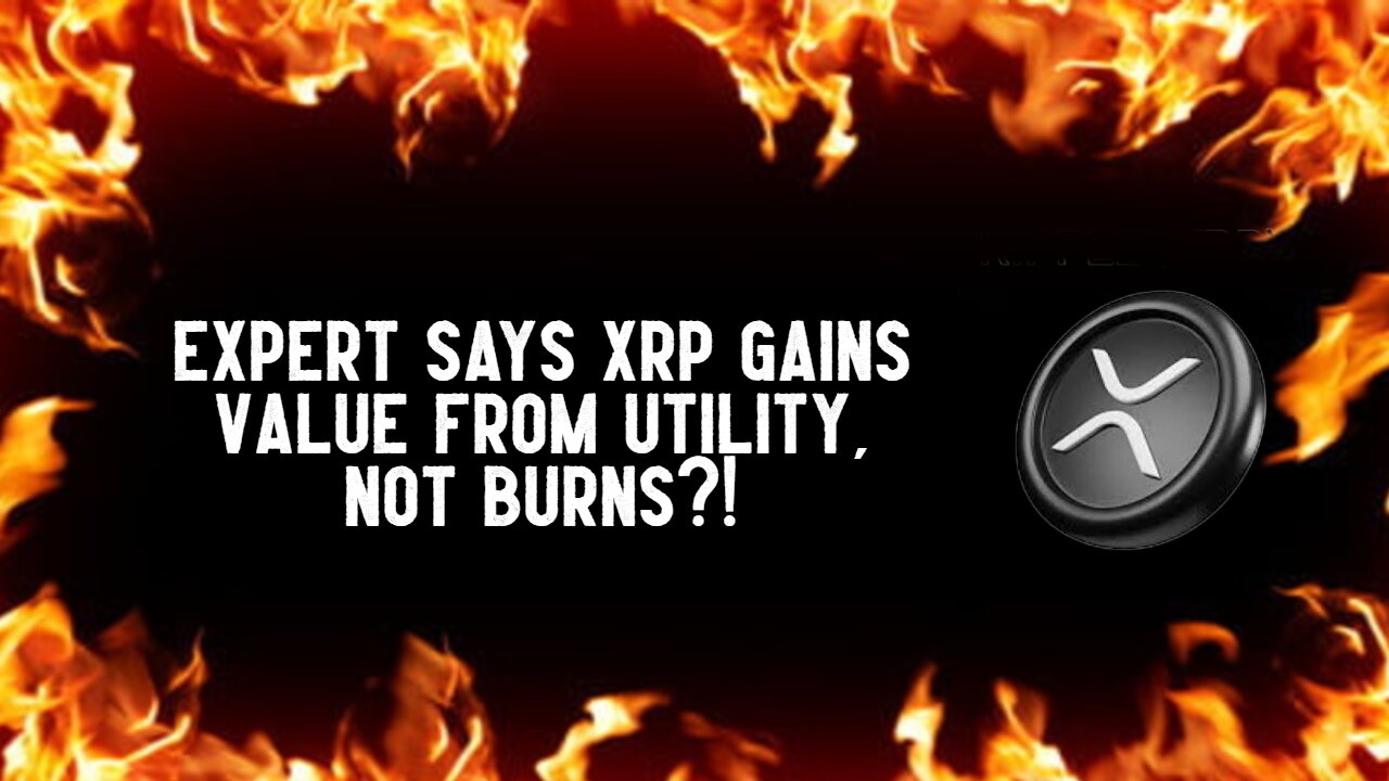 Expert Says XRP Gains Value From Utility, Not Burns?!