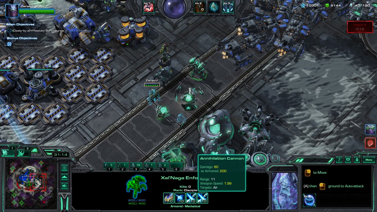 Starcraft 2 nice stats and aesthetics