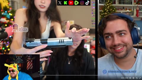 Emiru is PACKING HEAT