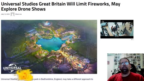 Great Britain Wants Drones Instead Of Fireworks In Universal Studios UK