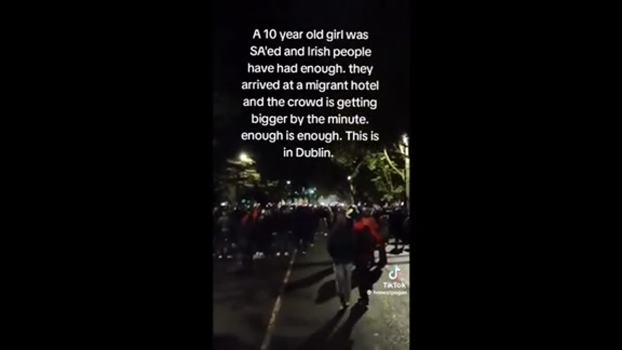 Dublin Ireland - 10 yr old girl assaulted by illegals..