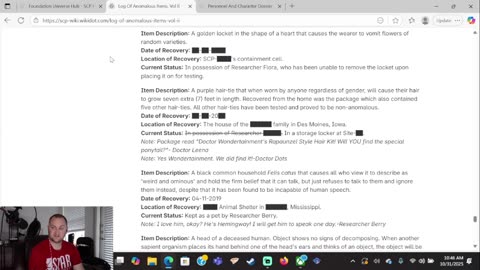 SCP Foundation - Log of Anomalous Items, Vol. 2 (451-500)