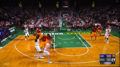 NBA2K: Indiana Pacers vs Boston Celtics (Buzzer Beater)