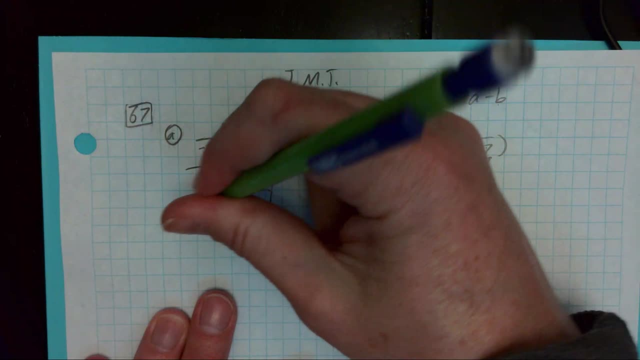 Saxon Algebra 2 Lesson 67 (a)