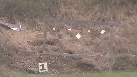 Civil War Carbine shot at 100yds