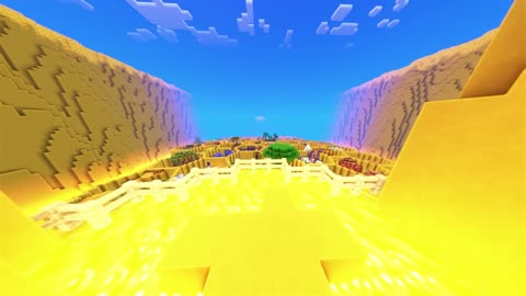 Minecraft parkour