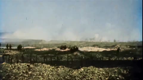 British Artillery Barrage Supporting St. Mihiel Offensive 1918