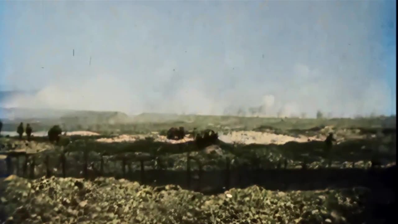 British Artillery Barrage Supporting St. Mihiel Offensive 1918
