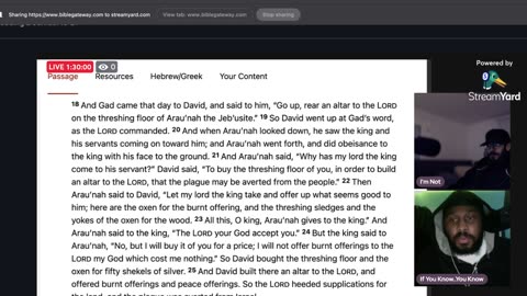 Finishing Reading 2 Samuel 18-24