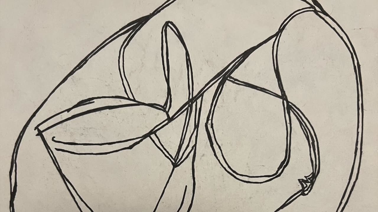 🎠Abstract Jester #25 – A simple Abstract Jester Drawing by Jester Mayhone