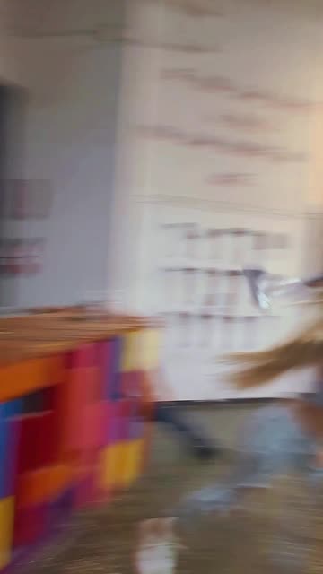 Dudes Duck During Axe Throwing