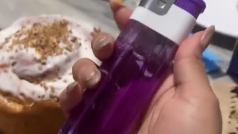 Giant Purple Lighter Is Theft-Proof
