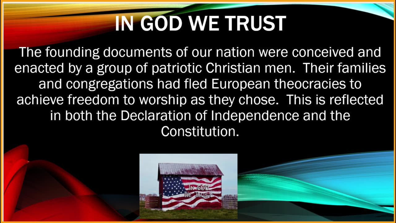 Re-Inhabited Republic Of America And What It Means .......