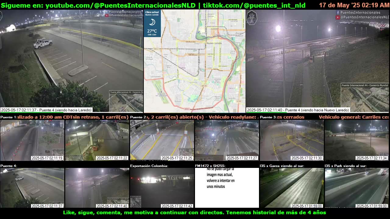 Puentes Internacionales NLD (Youtube / TikTok)