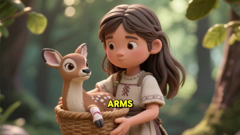The Brave Little Girl and the Forest Adventure | Long English Moral Story