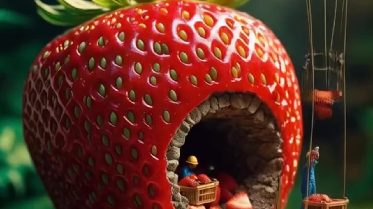🍉 Farming & Harvesting Scenes (Miniature Farmers & Villages)