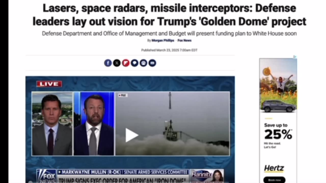 Ones that can See talks Golden Dome