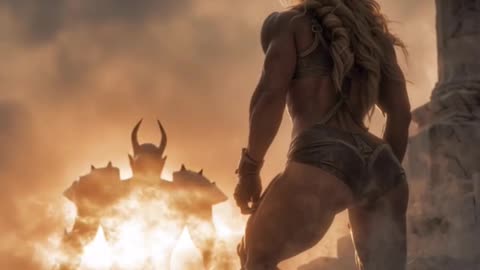 0001 - They told her to raise her energy. - Scythian Amazonian Women Warrior