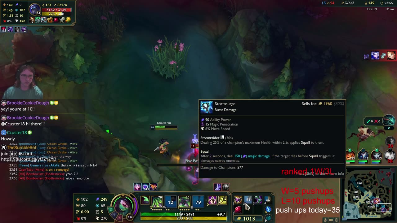league of legends road to plat.