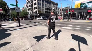 Jesus Christ sets the captives free .. on stump town streets