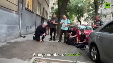 🇺🇦👥 Ukraine Russia War | Poroshenko Honors Parubiy at Death Site | RCF