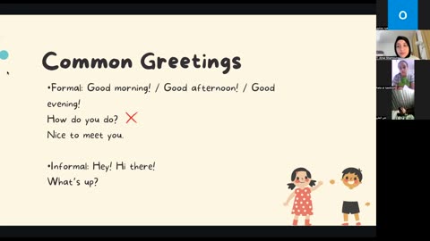 Greetings and Farewells Class (2)