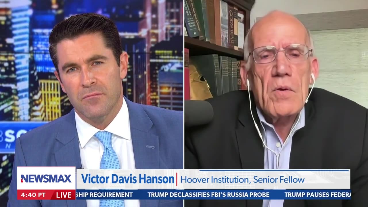 Victor Davis Hanson Says Left Has Fixation That Is 'Killing Their Own Party'