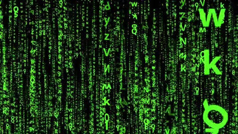 The Matrix Code #matrix #background
