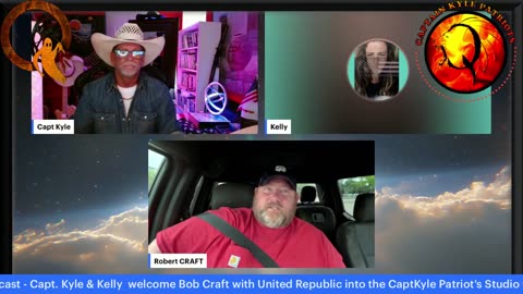 Captain Kyle & Kelly with Our United Republics Bob Craft 6-15-25