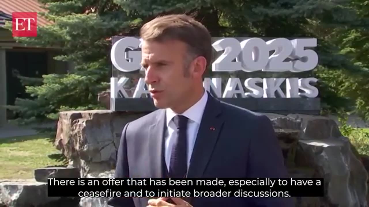 Trump snaps at French leader Macron