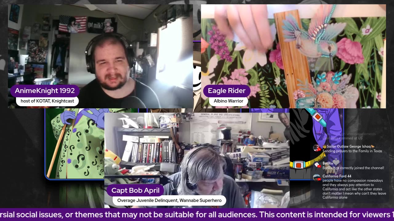 knights of the anime table