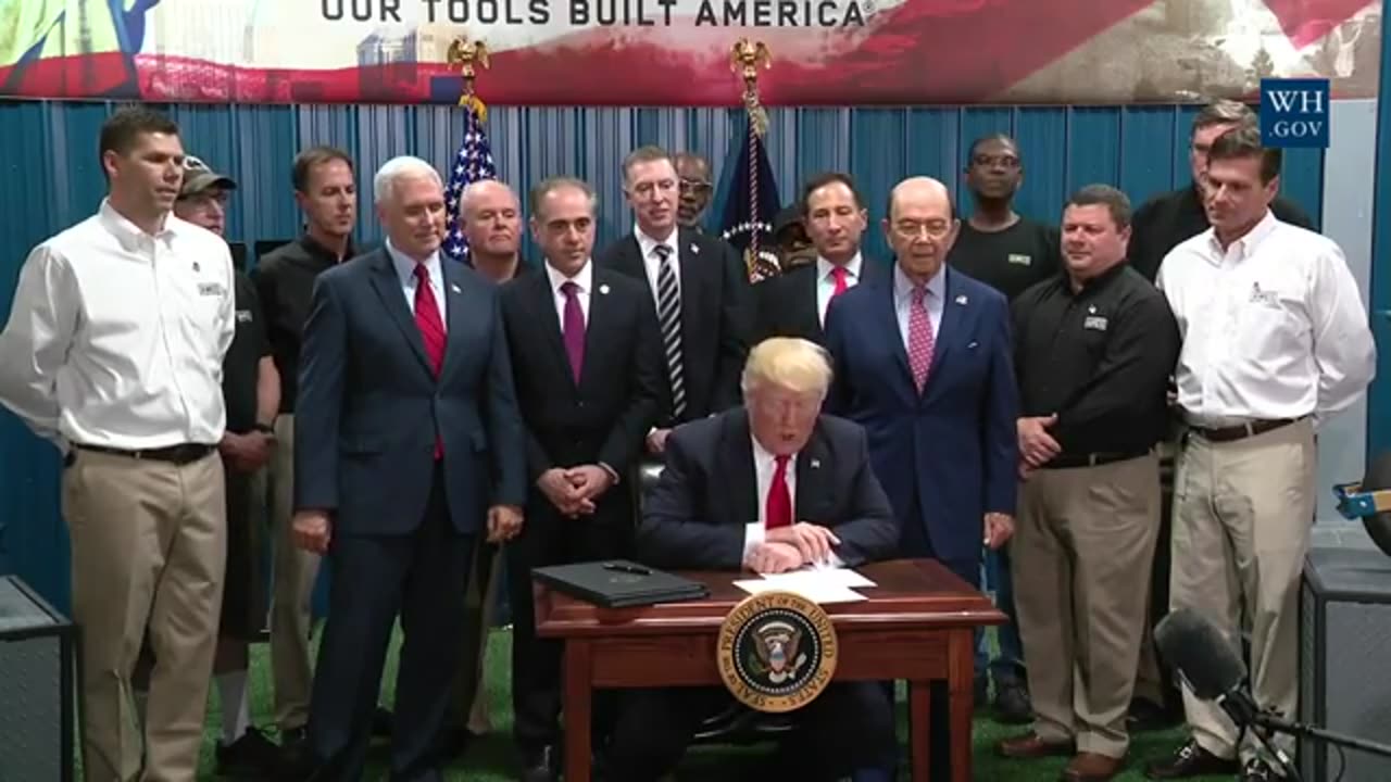 President Trump Signs an Executive Order