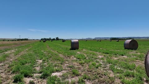 Low over bale RGB