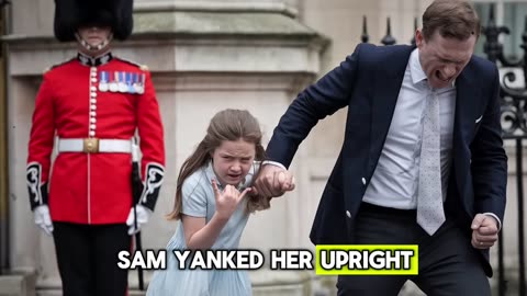 Little Girl Gives a Secret Signal to the Royal Guard. He Stops the Entire Parade in Shock!