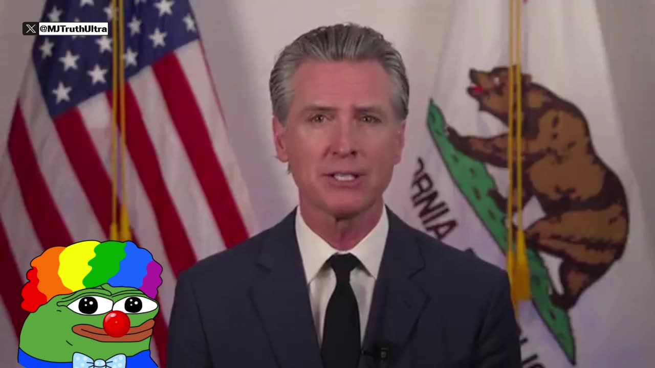 Gavin Newsom: Everyone that happened in LA was Trumps Fault… 🤦🏻‍♂️