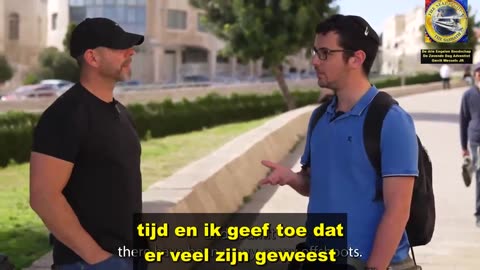 HET ZIJ ZO - Orthodoxe Jood en Messiaanse Jood FACE OFF Over Jezus Interview met Jeruzalem