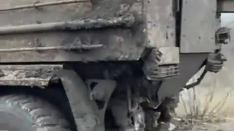 🚧⚔️ Ukraine Russia War | Damaged Ukrainian Kirpi MRAP Abandoned | RCF