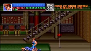 Super double dragon snes gameplay