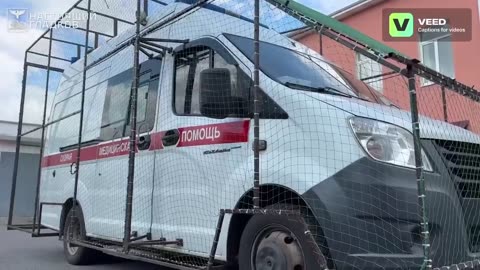 🚑🛡️ Ukraine Russia War | Ambulance with Anti-Drone Protection in Belgorod Region | RCF