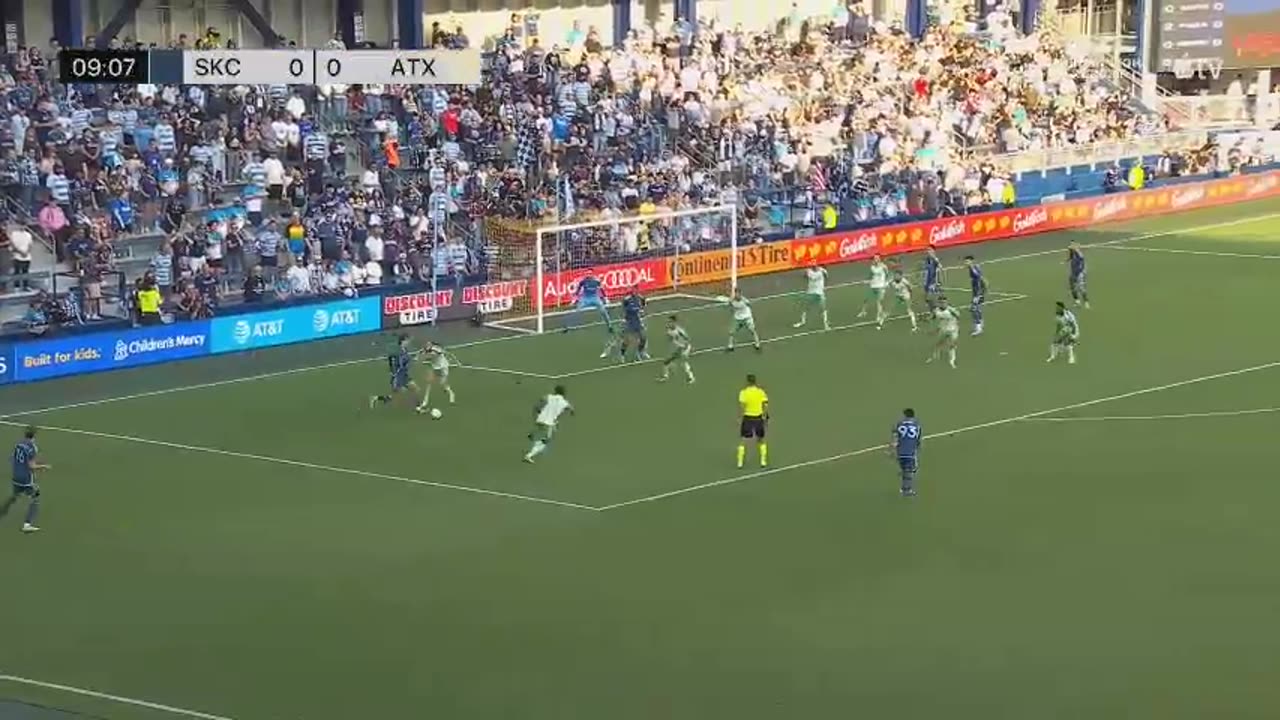 US Sports Soccer Feat. Sporting Kansas City vs. Austin FC Highlights