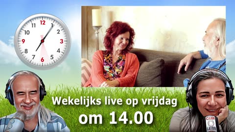 Iedere vrijdag om 14.00 gaan wij weer live!