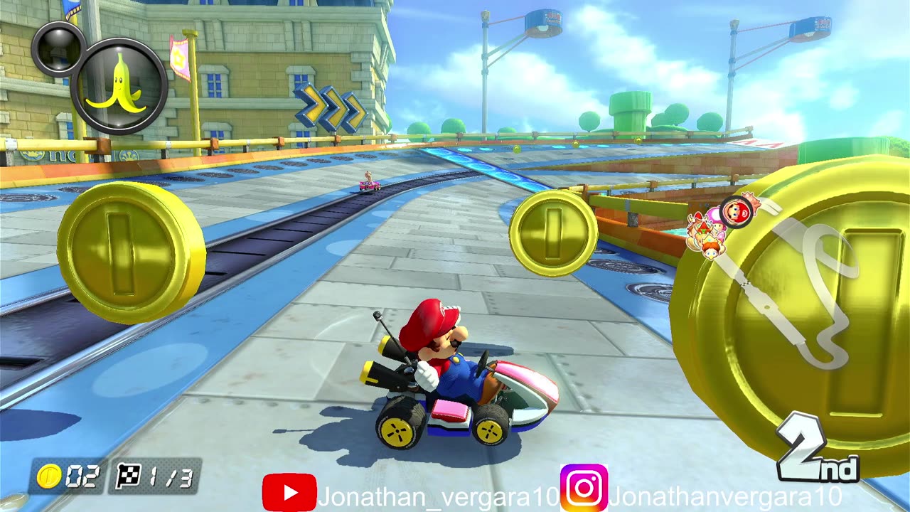 mario kart deluxe gameplay