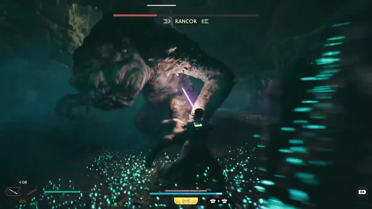 Killing the Rancor in the Phon'Qi Caverns!!!