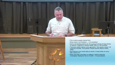 Wednesday Bible Study (Genesis 7:1-24)