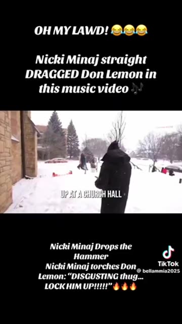 Nicki Minji Just Dragged Don Lemon Into Her Music Video