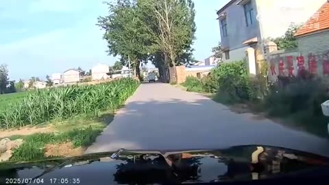 You won't pass... car stuck
